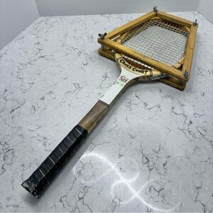 Vintage Victor Cross Court Tennis Racquet Racket Wood 70's 80's